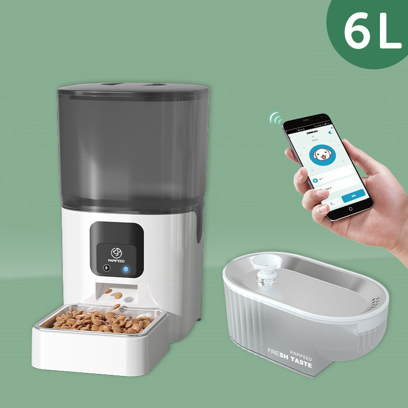 Automatic Smart WiFi Pet Feeder – Timed, Measured & Stress-Free Feeding
