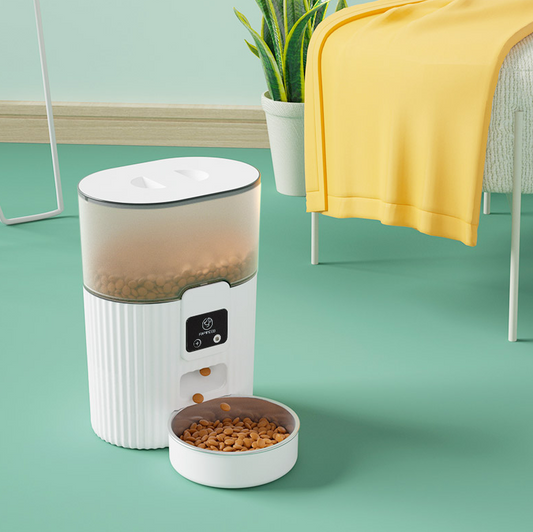 Automatic Smart WiFi Pet Feeder – Timed, Measured & Stress-Free Feeding