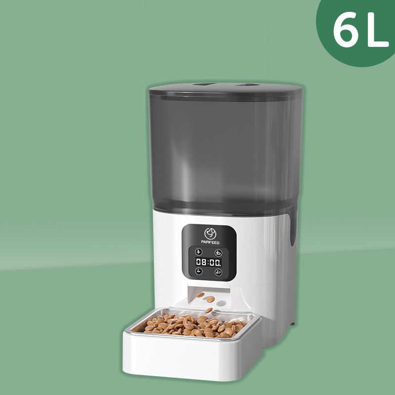 Automatic Smart WiFi Pet Feeder – Timed, Measured & Stress-Free Feeding