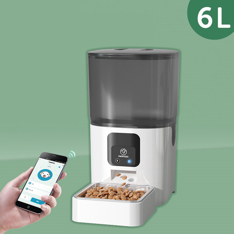 Automatic Smart WiFi Pet Feeder – Timed, Measured & Stress-Free Feeding